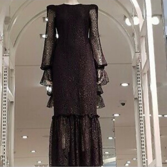 The Vampire's Wife X H&M The Night Whisperer Black Lace Dress 🖤 - Picture 15 of 17